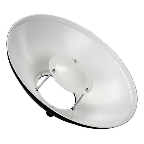 Fotodiox Pro 16" Beauty Dish with Elinchrom Speedring for Elinchrom, Calumet Genesis, and Compatible